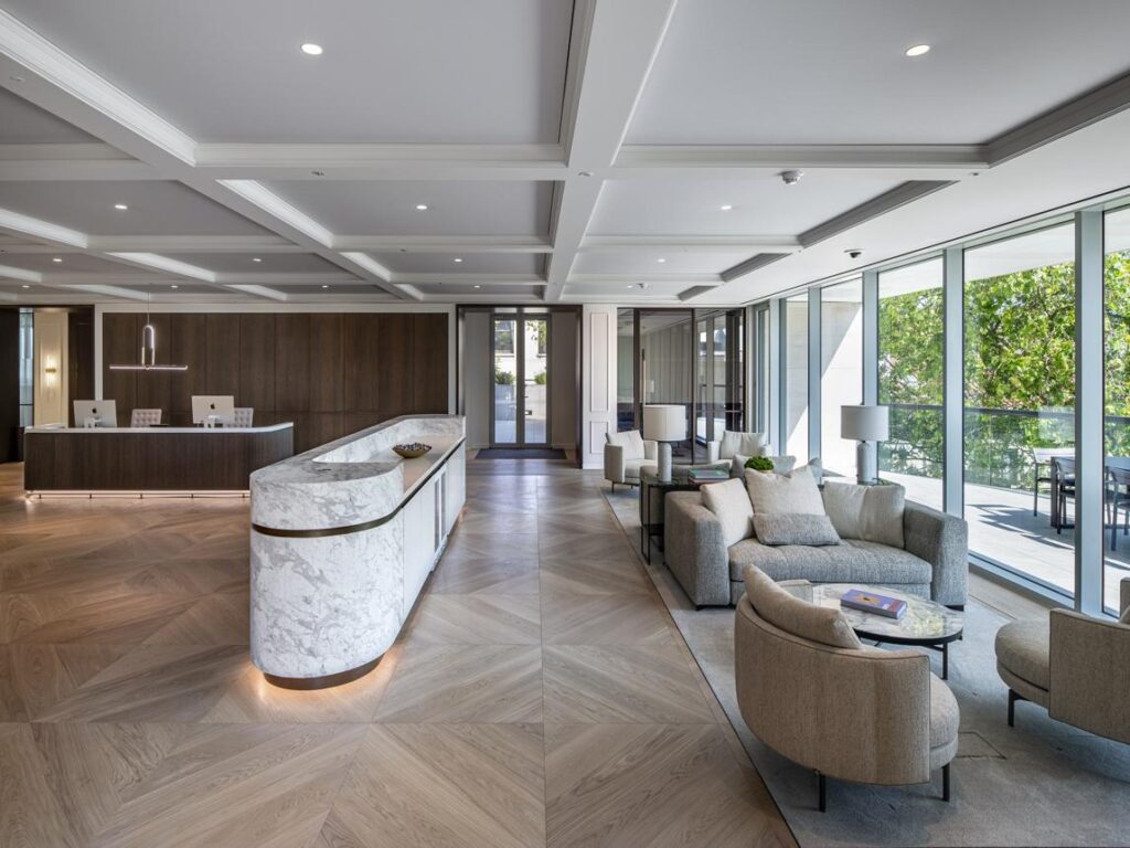 reception & waiting area